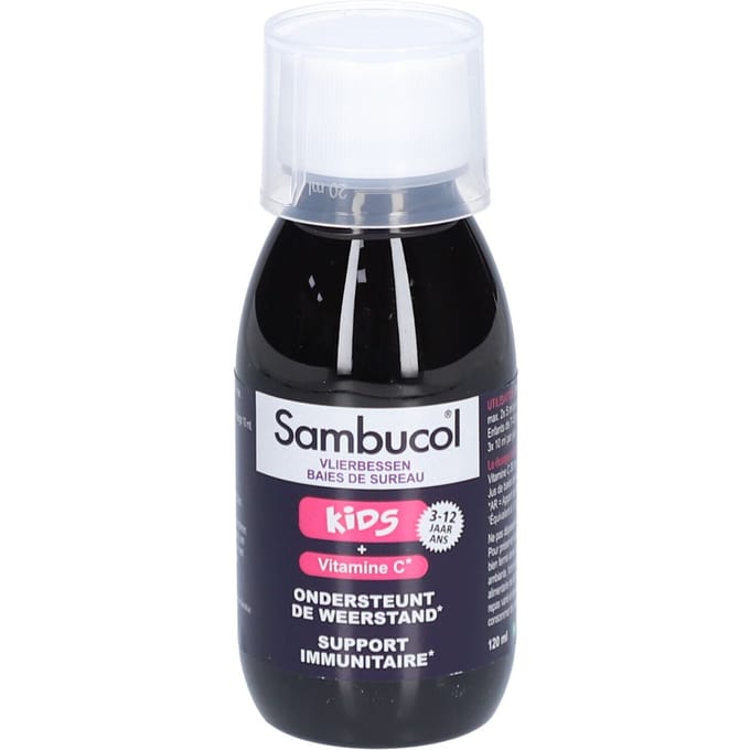 Sambucol Vlierbessensiroop for kids 120 Siroop