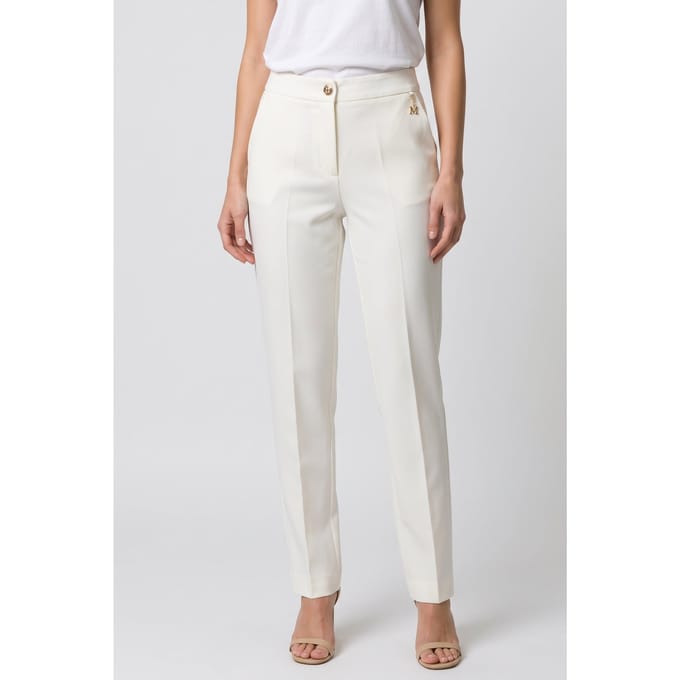 GUESS Becky Chino Pant Macadamia Taglia: 36 | Pantaloni da completo Outlet | Donna