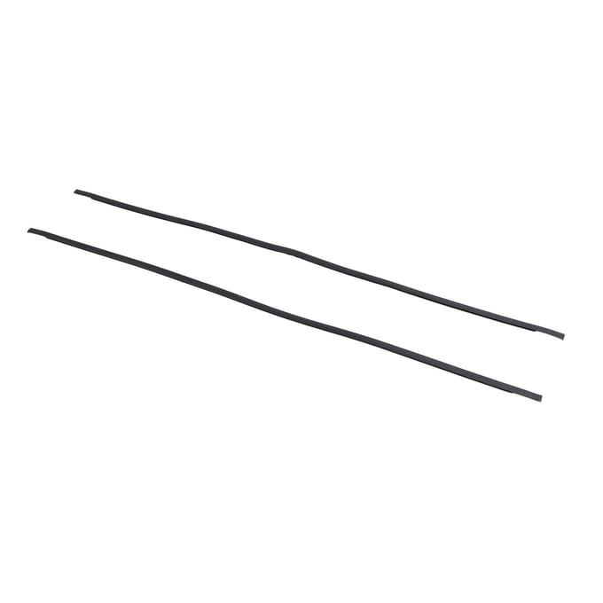 1 Paar Dakdruppel Weerstrip 75555?06080 Rubber Lekdicht Stofbestendig Dak Weerstrip white