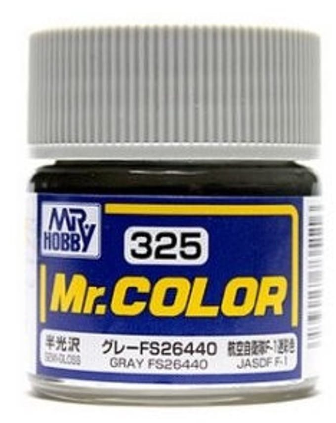 Gunze Mr. Hobby C-325 - Mr. Color 10 ml Gray FS26440 - Lacquer Modelbouwverf