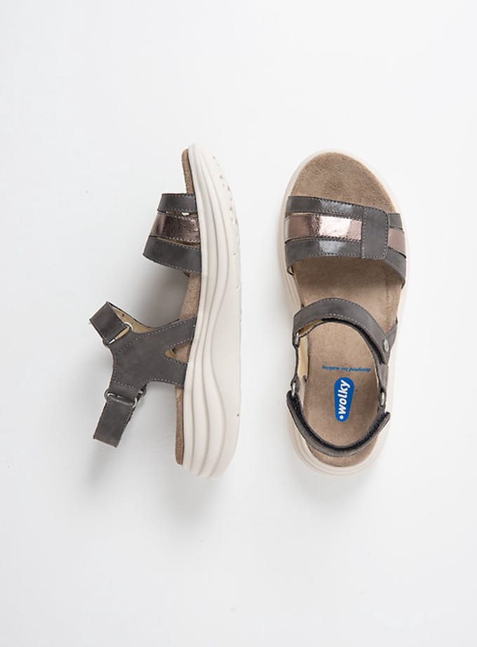 Wolky Dames Sandalen 05652 Miku Bruin