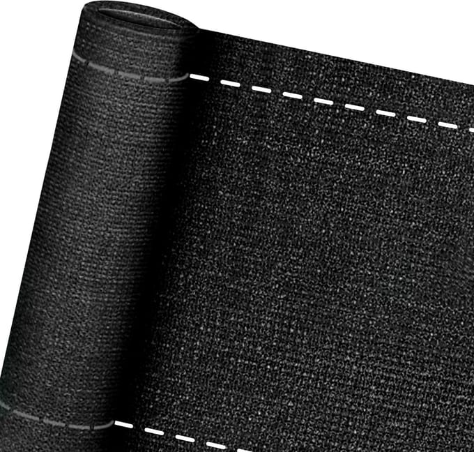 ACXIN Zichtdoek Schaduwdoek HDPE 150 g/m² Windscherm Privacy - 1.2x10m - Antraciet