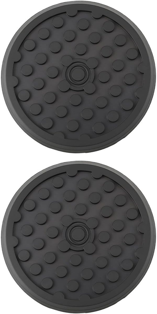Dailygoods- Rubber Jack Pad Duurzaam - Antislip - Type B JP17 - 2 Stuks - 94x6.5mm - Perfecte Pasvorm - Krikpad