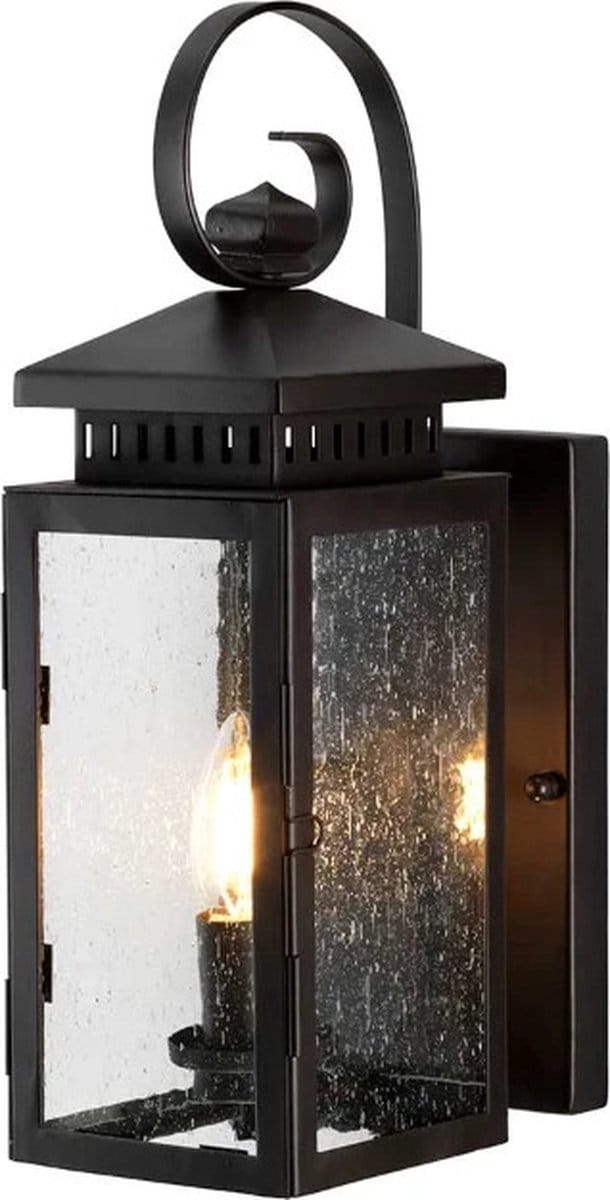 Elstead Lighting LED Wand Buitenlamp Hythe | 1X E14 Max 60W | IP44 | Dimbaar | Old Bronze