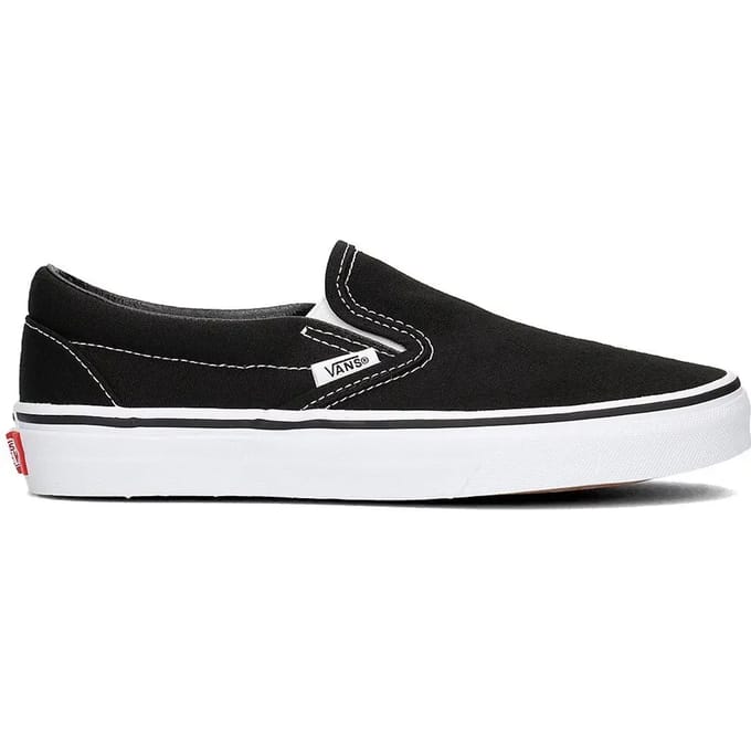 Vans Classic Slip on Zwart Canvas Sportschoenen