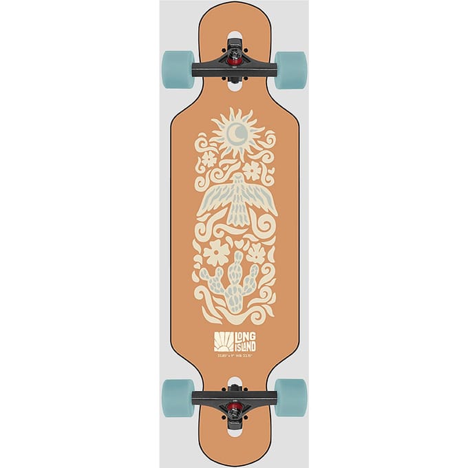 Long Island Longboards Harmony 32.85"X9" Mini Drop Complete patroon