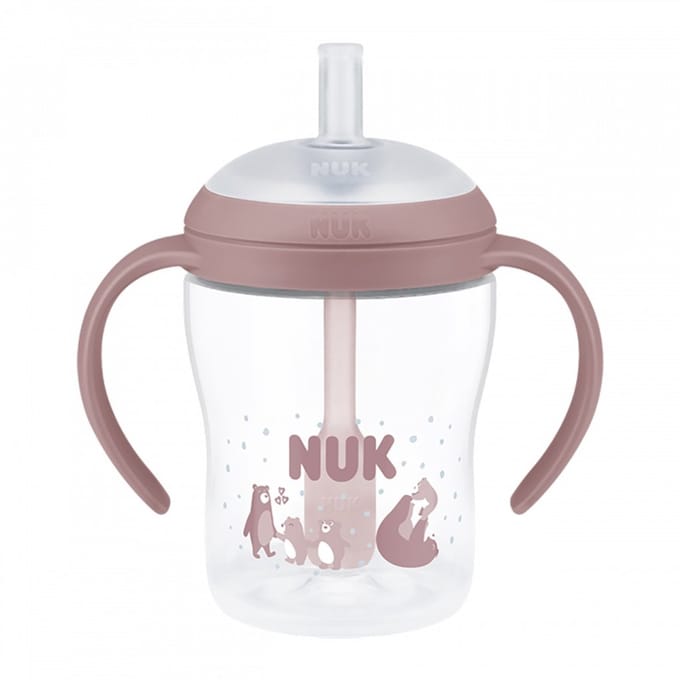 NUK Perfect Match oefenfles met rietje 150 ml - Drinkbeker