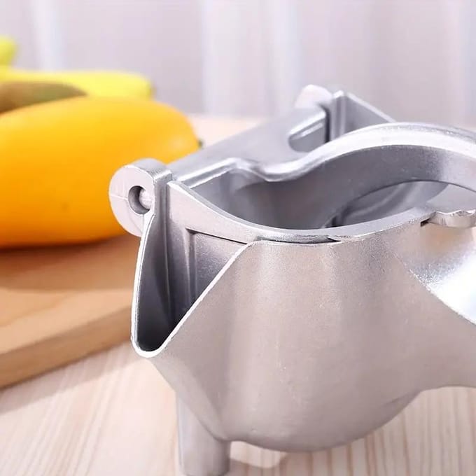 Zware Metalen Handmatige Juicer Multifunctionele Handheld Citroen Vruchtensap Pers Gereedschap white