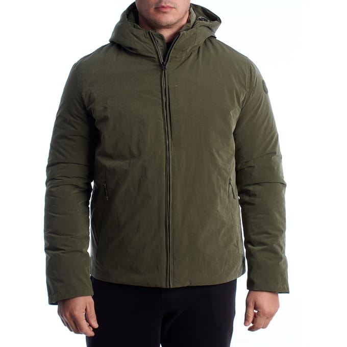 Heren Winter Gevoerde Jasje met Kap US40127003