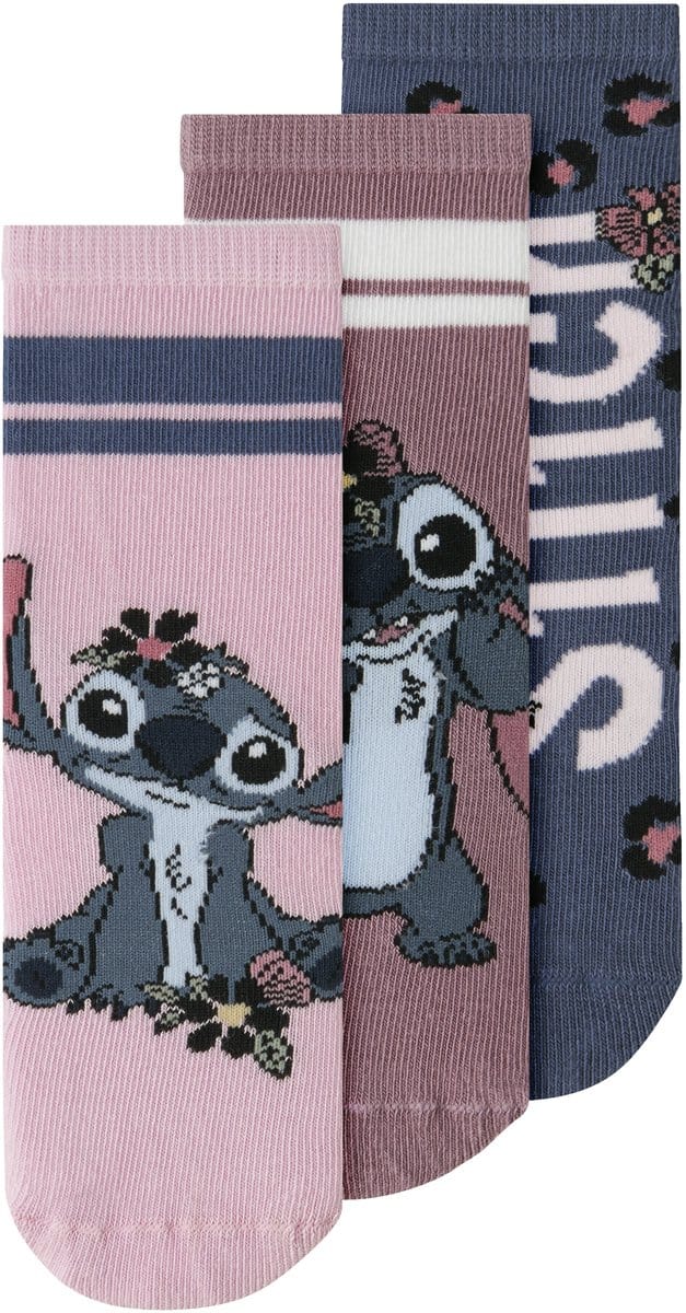 NAME IT - NMFJINEA STITCH 3P SOCK WDI - Meisjes - Sokken