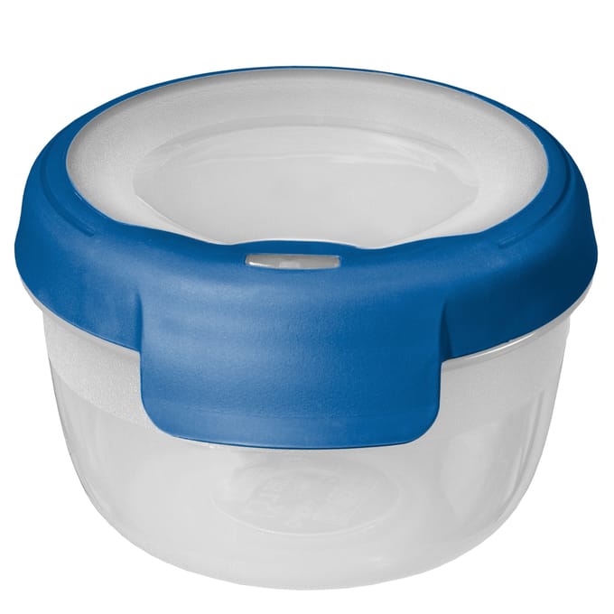 Curver Grand Chef Eco Vershoudbakje -0,25L - Transparant/Donkerblauw