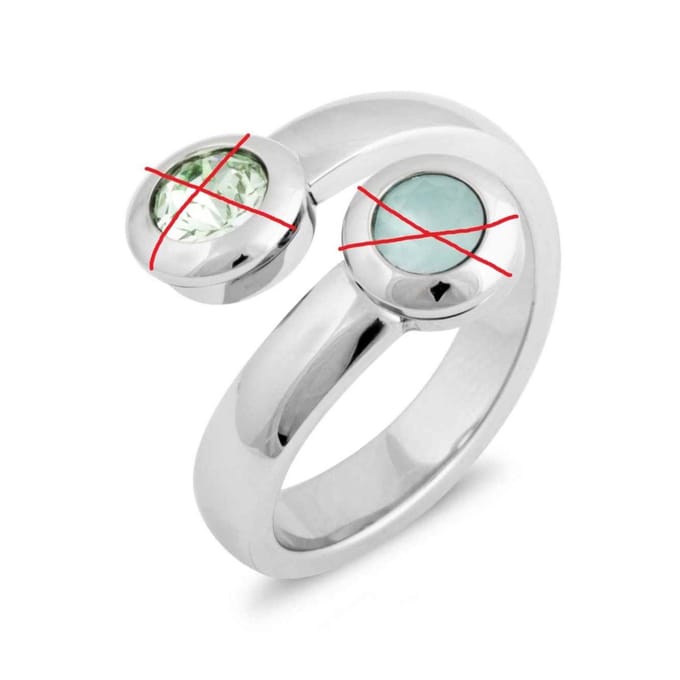 Ring - Staal | Melano