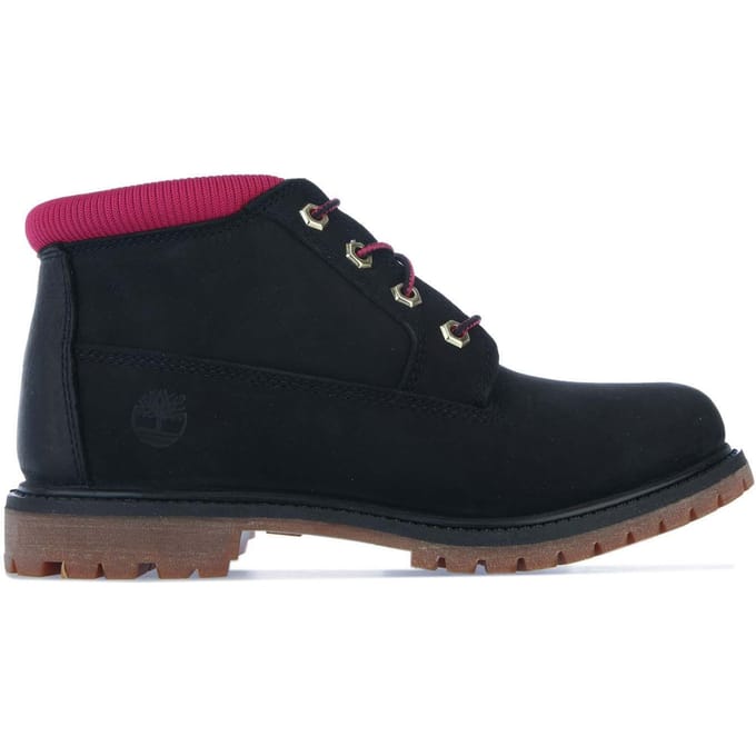Timberland Nellie dubbel waterdichte chukka-boots voor dames, zwart
