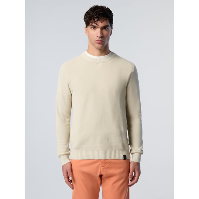 North Sails Trui Honingraat ronde hals