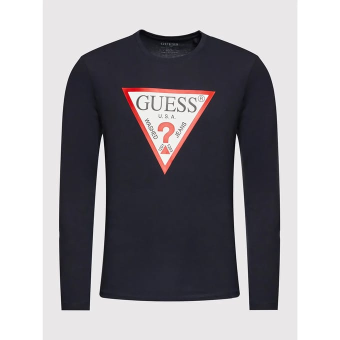 T-shirt met lange mouwen Guess Original Logo