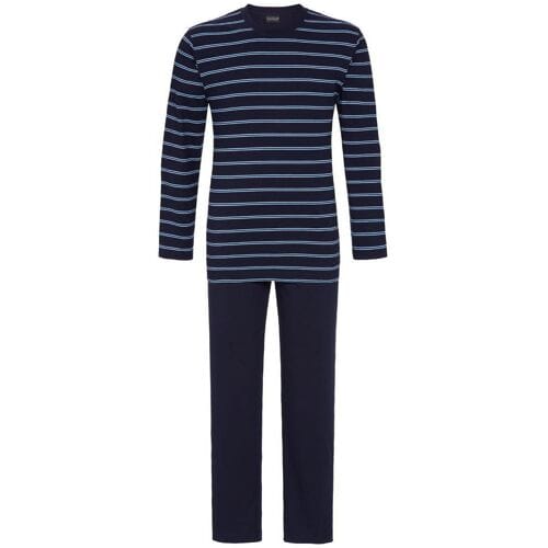Gestreepte heren pyjama van Ringella - Blauw - Maat - S