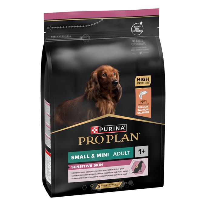 Pro Plan Small&Mini Adult Sensitive Skin - Honden Droogvoer - Zalm - 3 kg