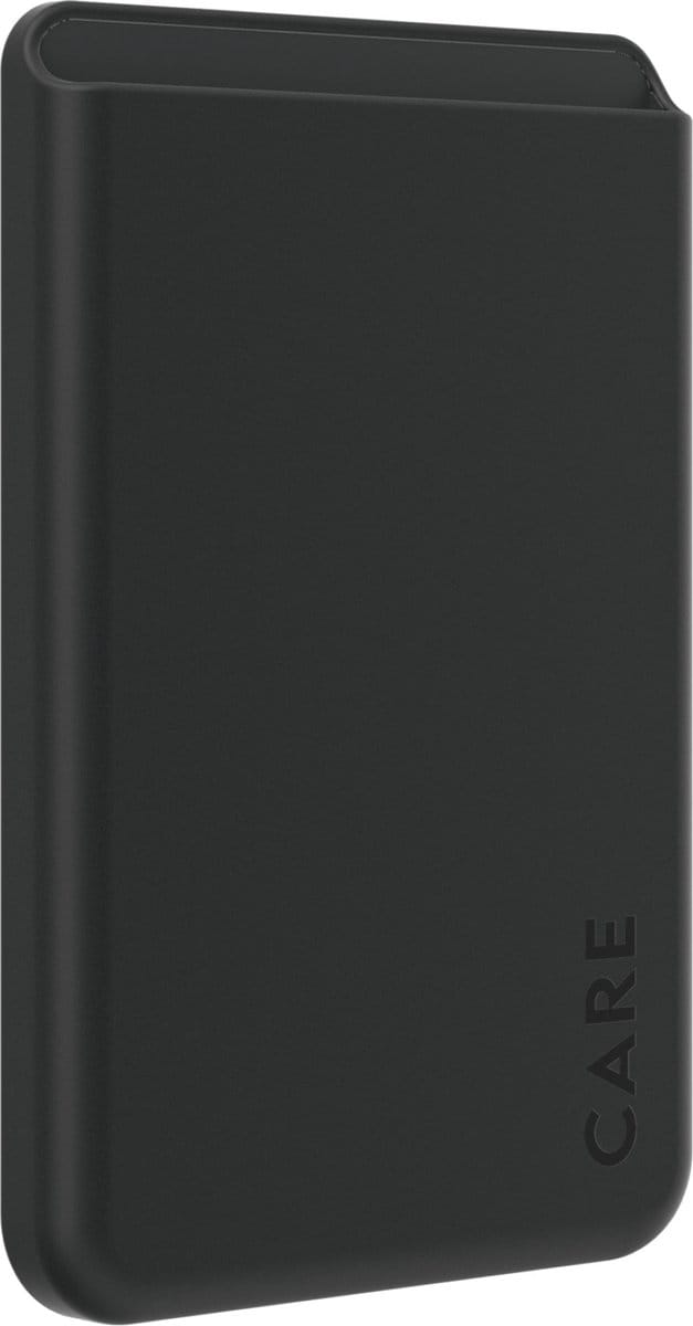 CARE by PanzerGlass Fashionable Card Holder Black iPhone