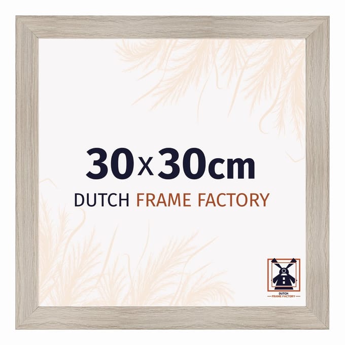 Fotolijst 30x30 cm - MDF - Eiken Licht - Praag
