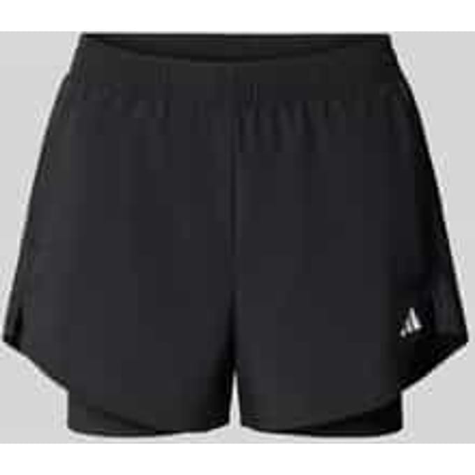 adidas Performance AEROREADY Made for Training Minimal Two-in-One Short - Dames - Zwart- XS