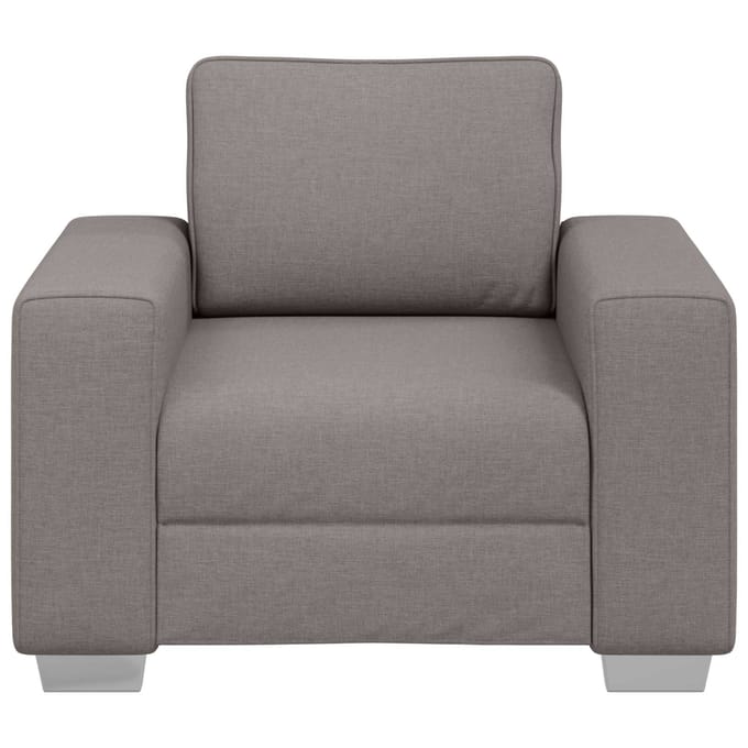 vidaXL - Sofa - Stoel - Taupe - 100 - cm - Stof
