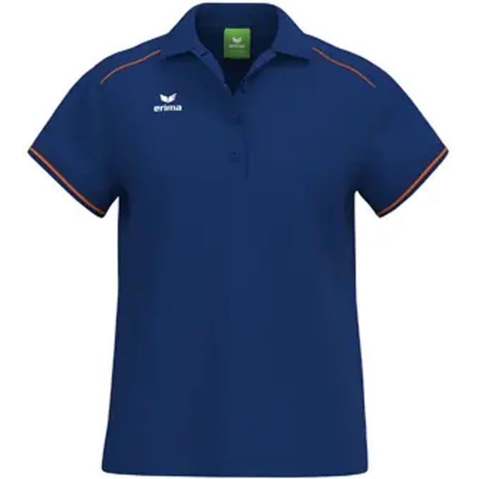 Erima Cmpt Poloshirt Nieuw Marine/oranje - 36