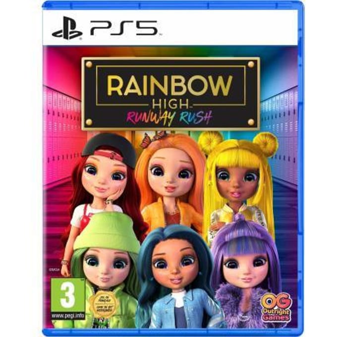 Sony PlayStation 5 PS5 Rainbow High - Runway Rush Games