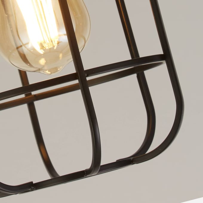 Searchlight Plafondlamp Cage II in kooidesign