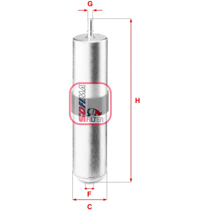 Brandstoffilter SOFIMA S9261B