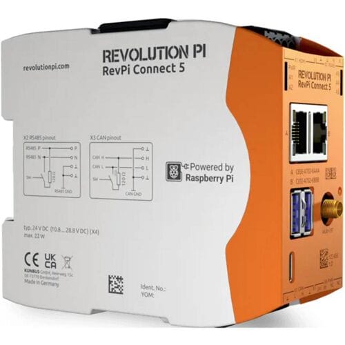 Revolution Pi by Kunbus RevPi Connect 5 100417 PLC-uitbreidingsmodule 24 V/DC