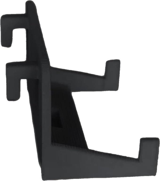 40mm Plastic Mouse Shaker Houder voor Skadis Pegboard - Desk Organizer voor Efficiëntie en Ruimtebesparing met Desk Accessoires