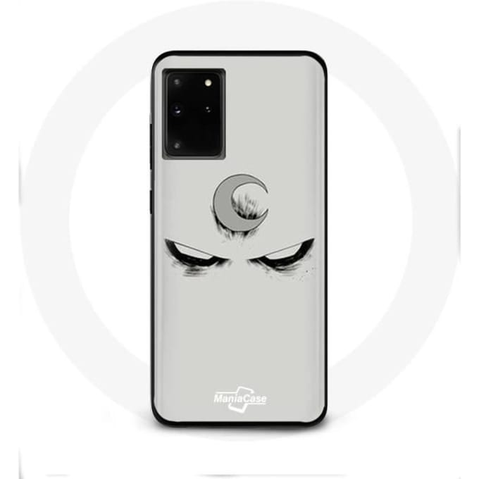 Coque pour Samsung Galaxy S11 Plus Moon Knight Batman Saison 1 Yeux en colère