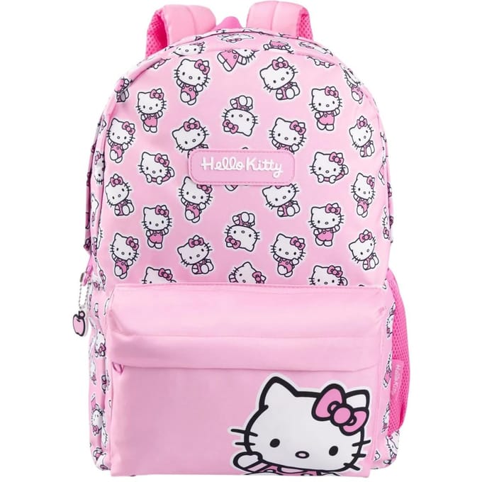 Hello Kitty Meisjes Rugzak met All-Over Print One Size roze