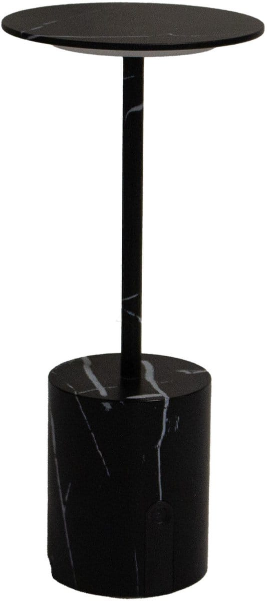 Tokyo lamp zwart marmer look 10 x 22 cm