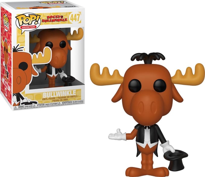 Funko - Animation #447 - Bullwinkle (Rocky & Bullwinkle) Pop!