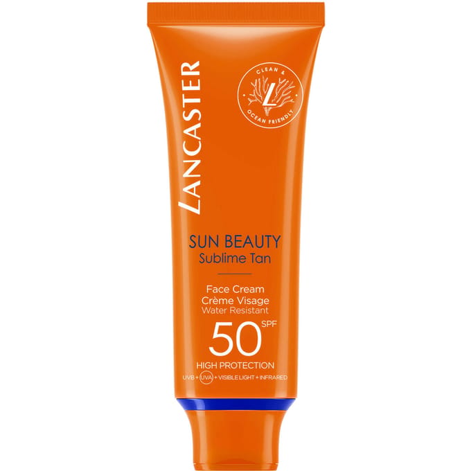 Lancaster Sun Beauty Sublime Tan Gezichtscrème SPF50 voor Stralende Huid