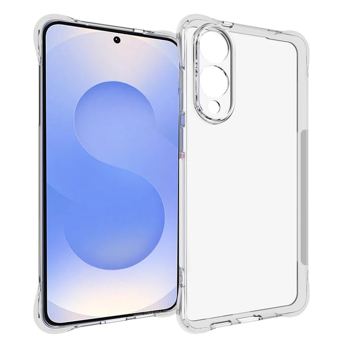imoshion Hoesje - Geschikt voor Samsung Galaxy S25 Edge - Shockproof Case - Transparant