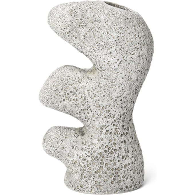 Ferm Living Yara vaas - grey pumice - small