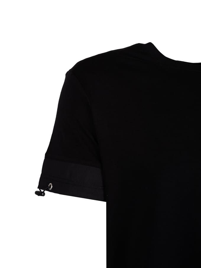 Les Hommes T-Shirt Mannen zwart