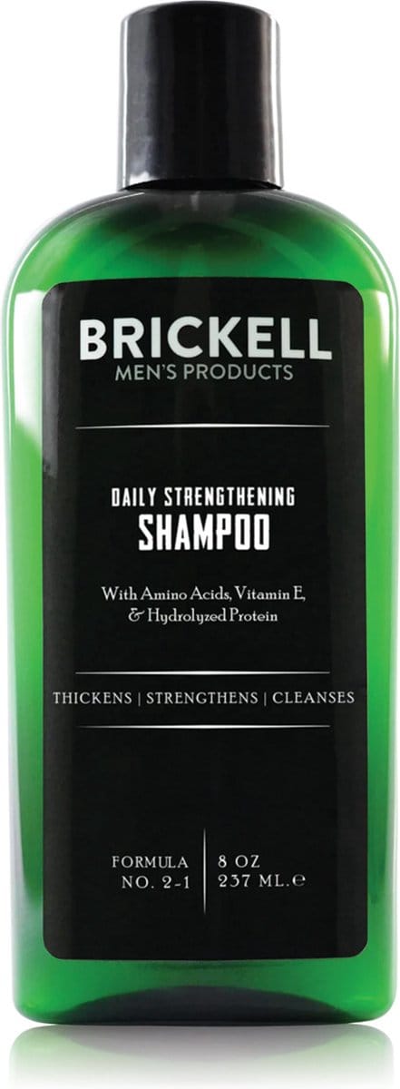 Brickell Daily Strengthening Shampoo 237 ml. | Silicone Free Shampoo