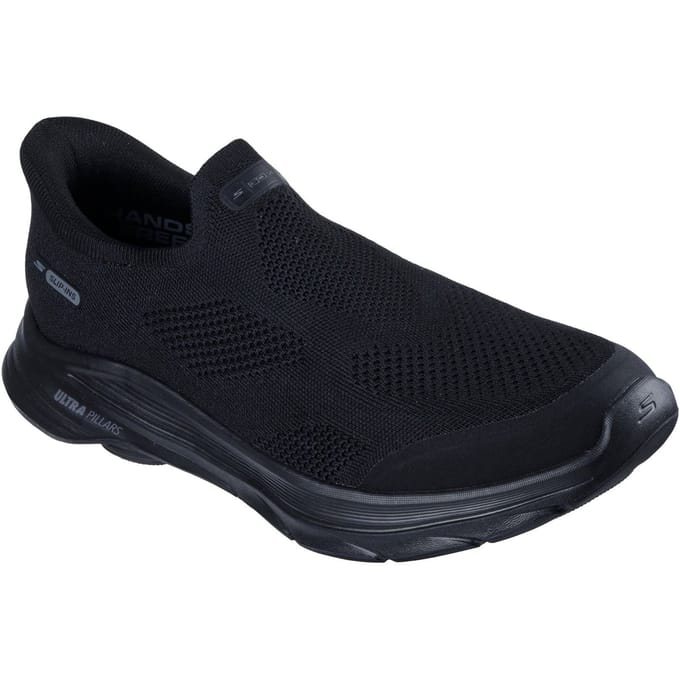 Skechers Go Walk 8 Pelayo Textiel Heren Zwarte Sneakers