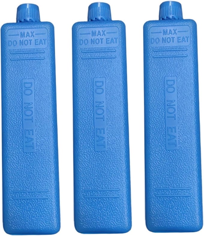 Set van 3 Herbruikbare Vriesblokken 200ml - Langdurige Koeling voor Koelbox en Koelkast
