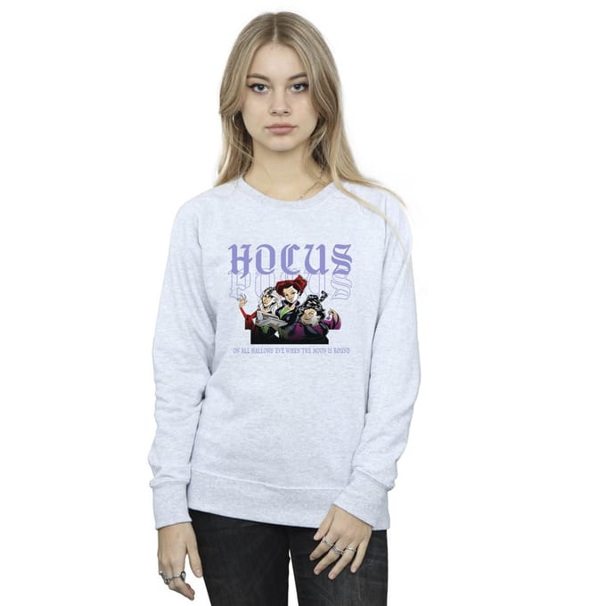 Disney Dames/Dames Hocus Pocus Hallows Eve Sweatshirt (Sportgrijs)