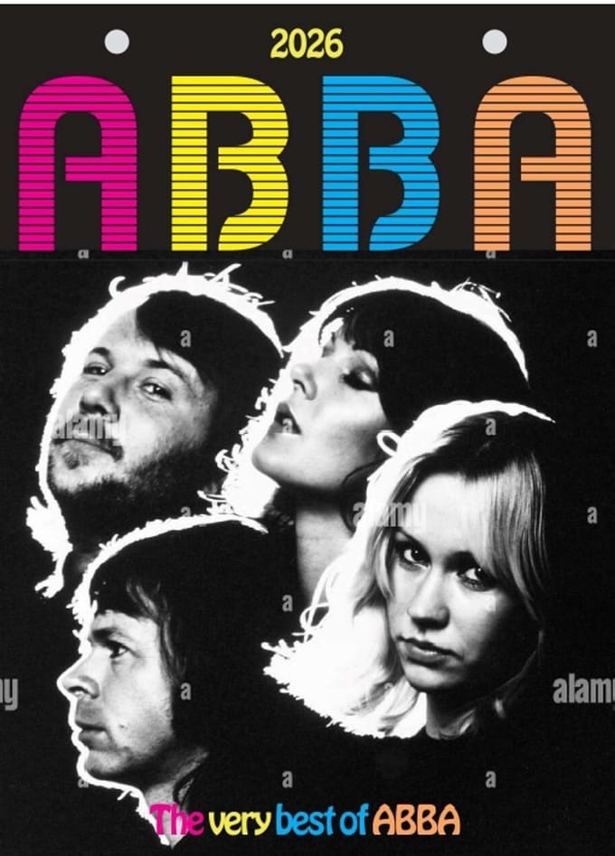 ABBA scheurkalender 2026