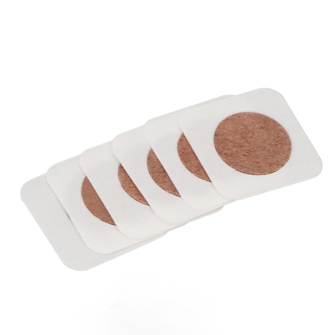 30 Stuks Reisziekte Pleister Plantenextracten Snelle Absorptie 72U Effect Anti Misselijkheid Pleister voor Reizen white