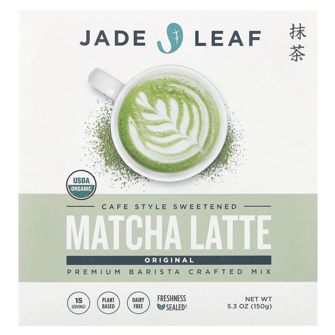 Jade Leaf Matcha, Matcha Latte, Origineel, 150g (150 gram) beige
