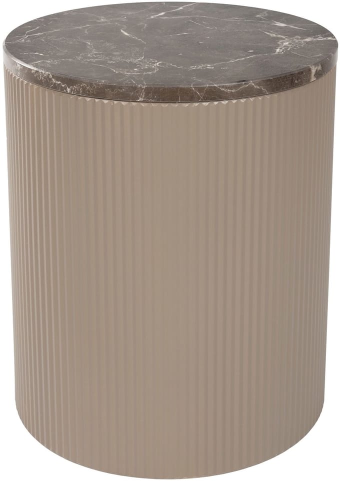 Housecraft Living Anna Bijzettafel Rond 35 cm Beige