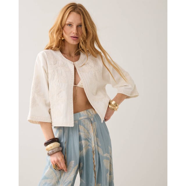Summum jacket embroidery 1s1304-12470 122 ivory
