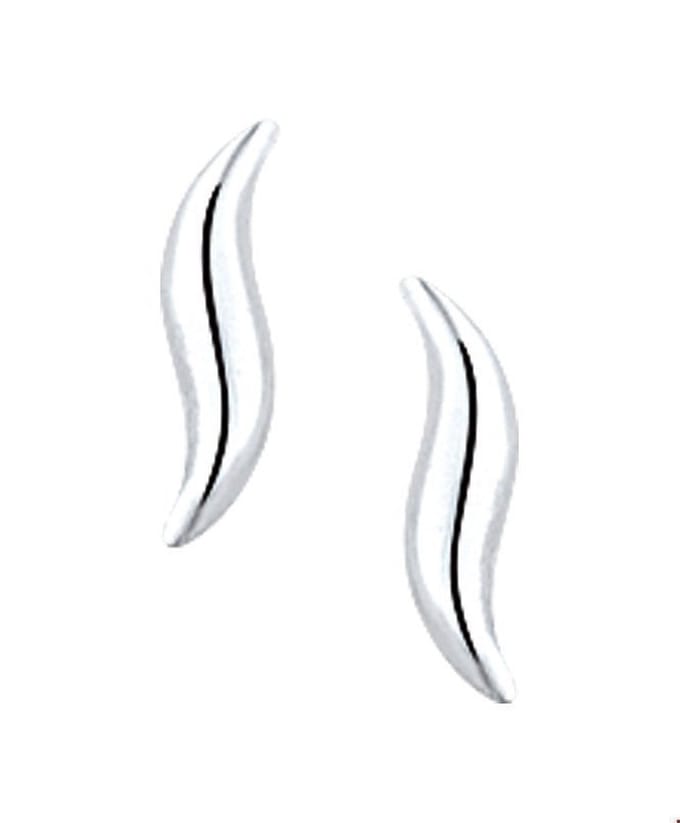 TFT Oorknoppen Zilver Glanzend 9.5 mm x 2.5 mm
