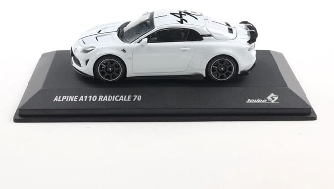 Renault Alpine A110 Radicale 70 2024 Wit Modelauto 1/43 Solido